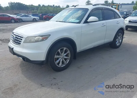 2007 Infiniti Fx35 из США, поврежденный, VIN JNRAS08W67X206559